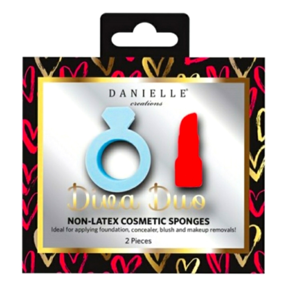 Nib Diva Duo non- latex cosmetic sponges